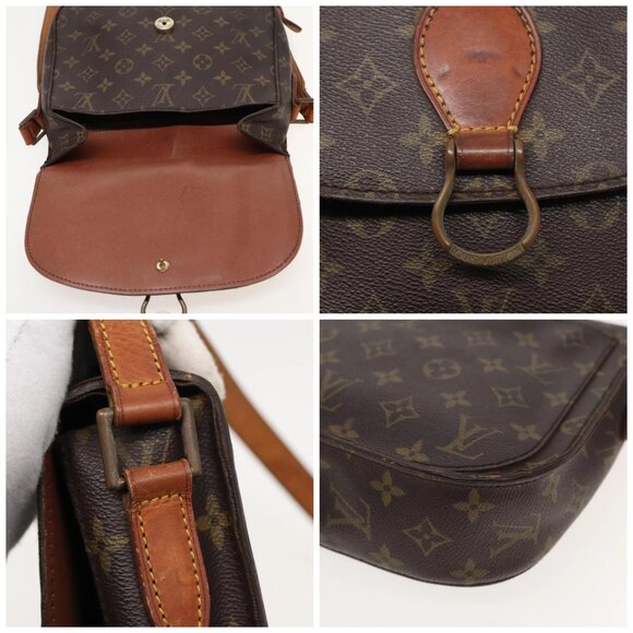 LOUIS VUITTON Monogram Saint Cloud GM Shoulder Bag - Picture 10 of 15